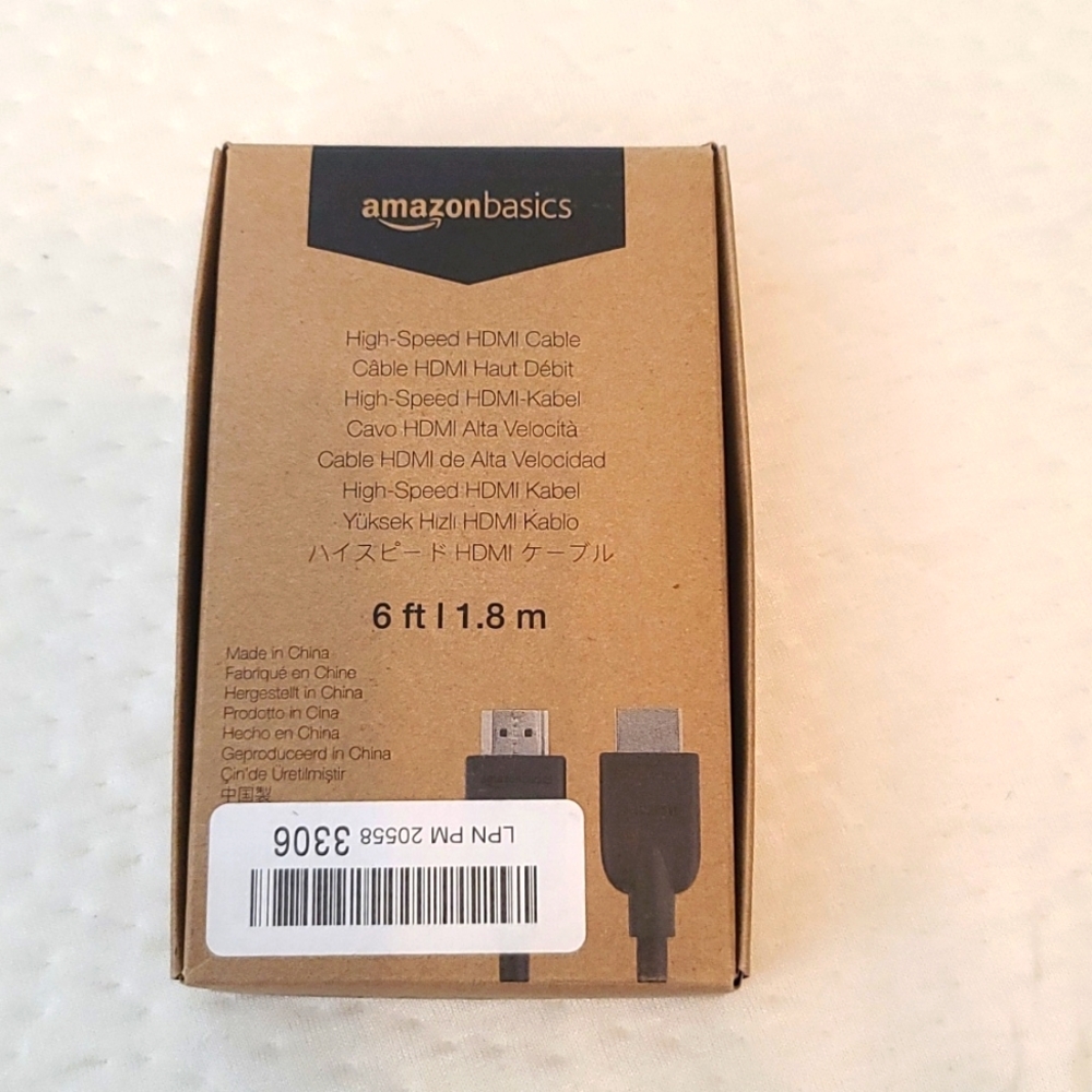 High Speed HDMI cable 6ft - 1.8m